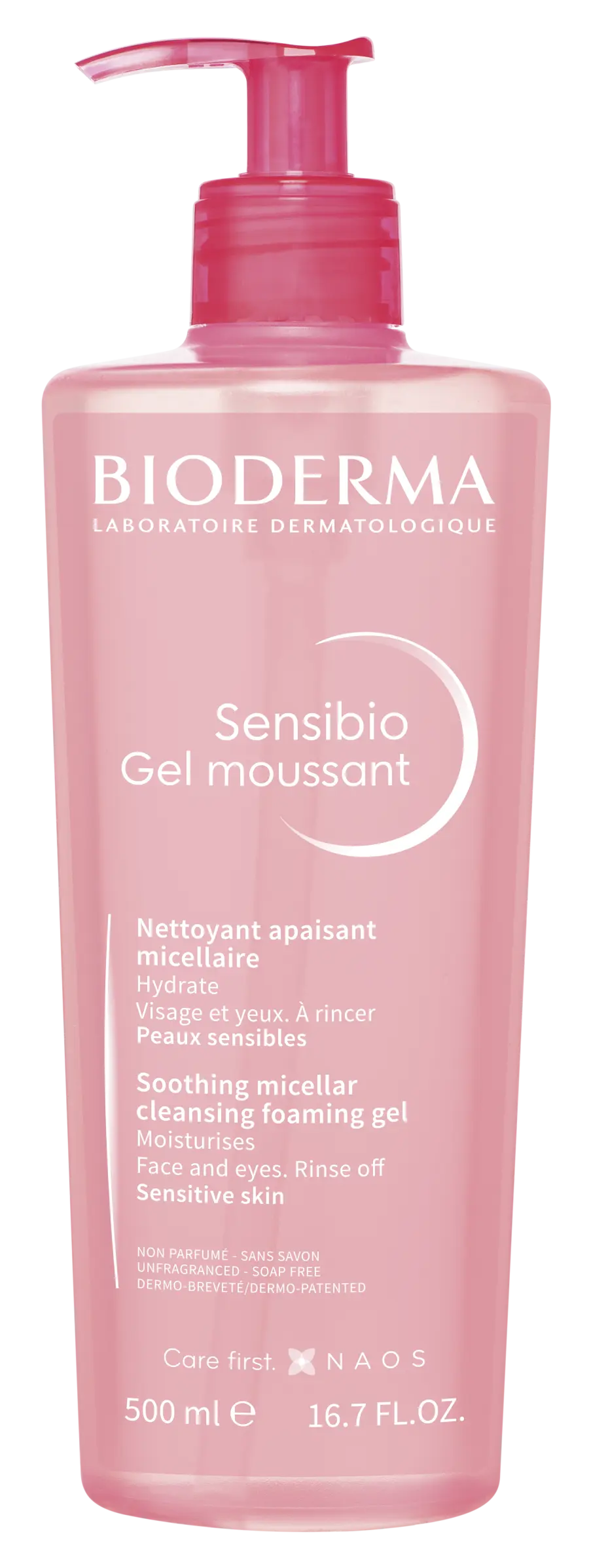 8126_SENSIBIO GEL MOUSSANT 500 ML